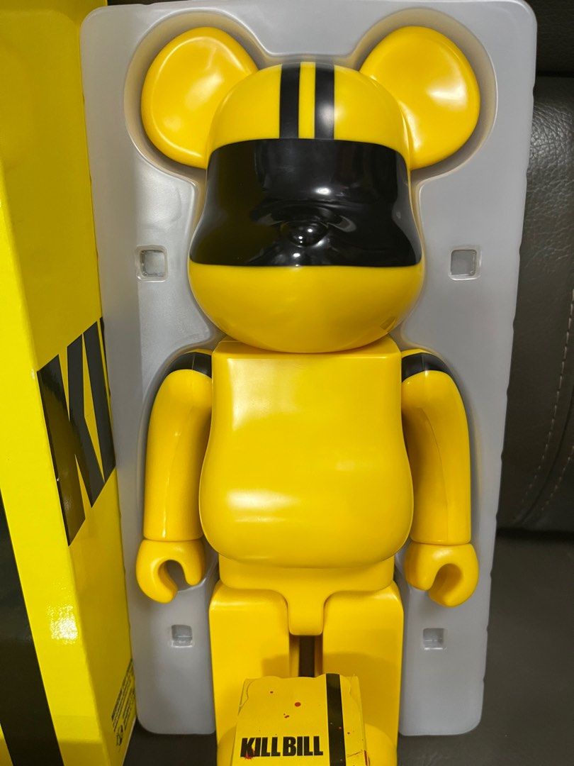 Kill bill 標殺令Bearbrick 400%+100% DVD box set, 興趣及遊戲, 玩具