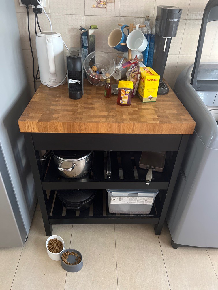 Kitchen work table (IKEA), Furniture & Home Living, Bathroom & Kitchen