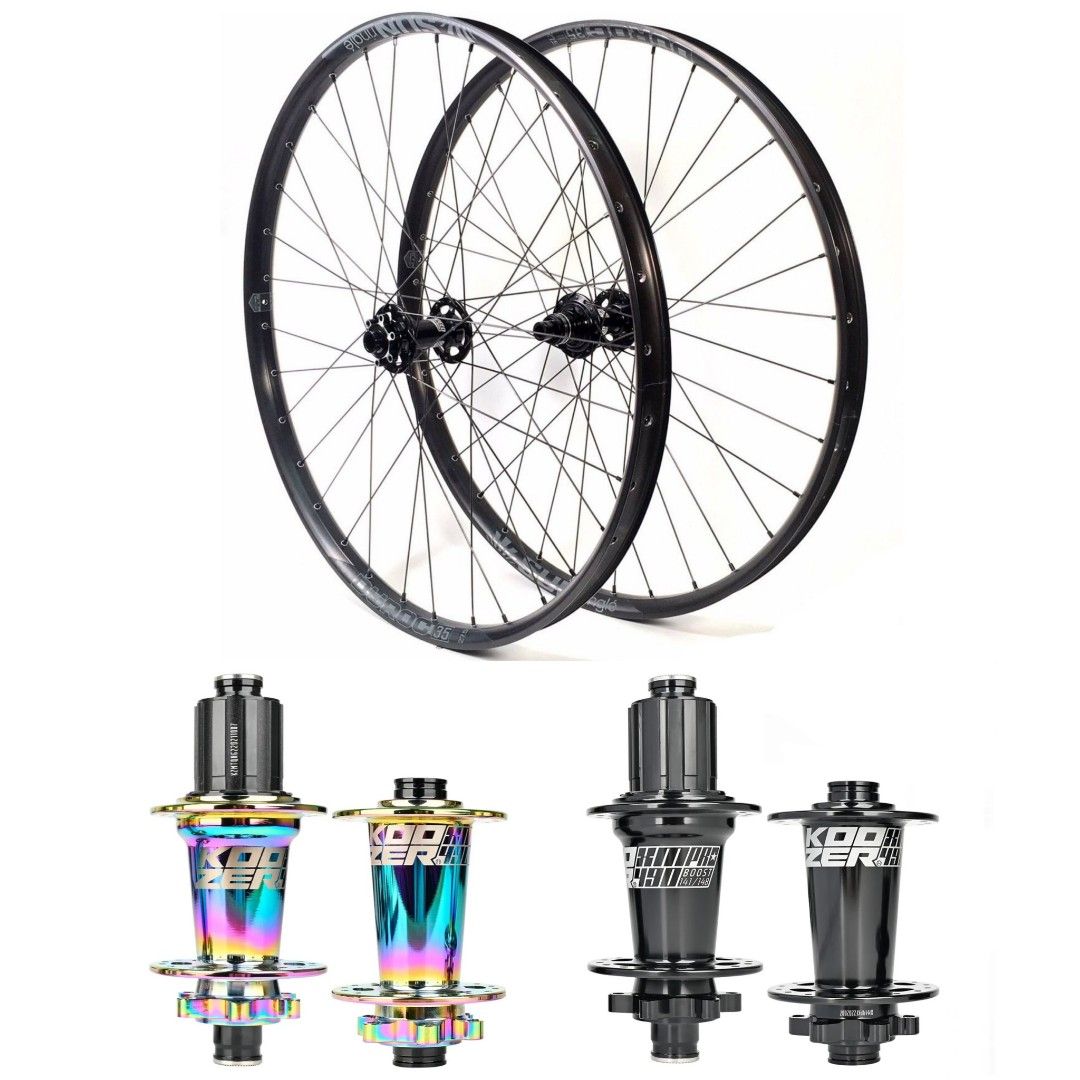 KOOZER XM490 PRO x SUNRINGLE DUROC 35 MTB Wheelset Enduro Trail Boost Non Boost Wide Rim Wheels