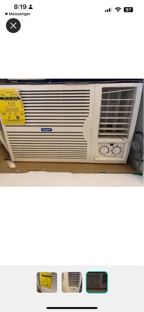 Koppel Aircon 1.5hp, TV & Home Appliances, Air Conditioning and Heating