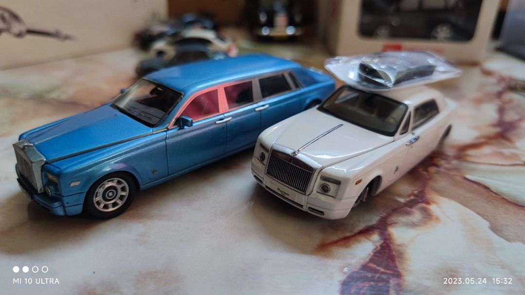 Kyosho 143 Rolls Royce Ghost EWB White