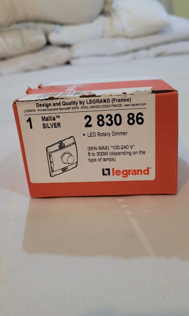 Legrand Dimmer switch (2 sets), Furniture & Home Living, Lighting