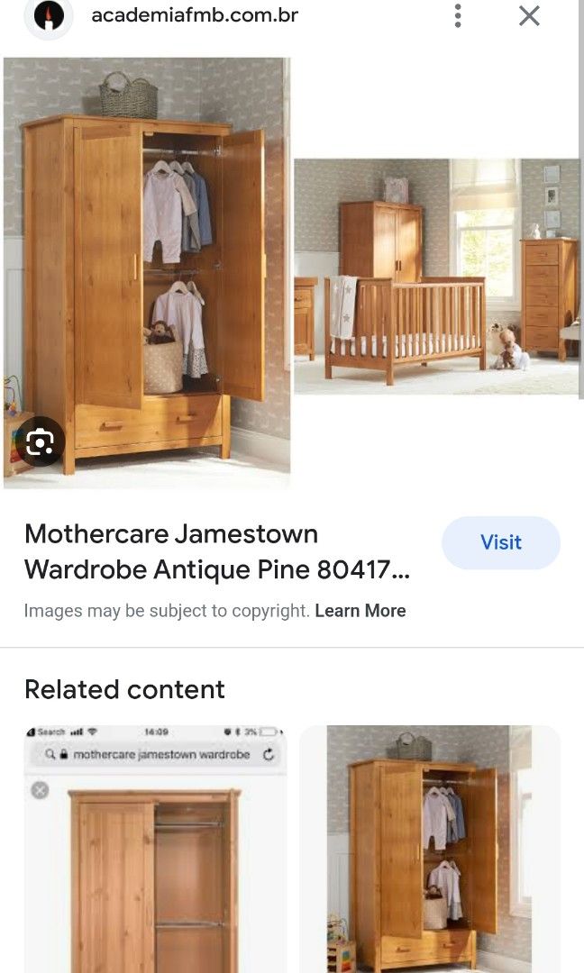 LEMARI ANAK MOTHERCARE JAMESTOWN WARDOBE
