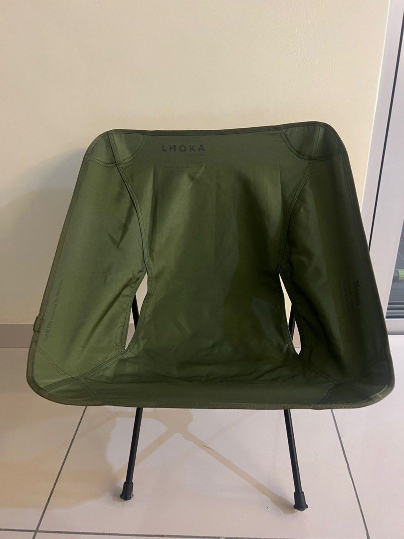 Lhoka Camping Moon Chair, Sports Equipment, Hiking & Camping on Carousell