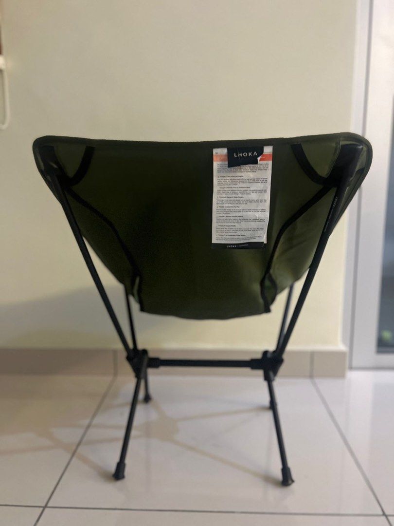 Lhoka Camping Moon Chair, Sports Equipment, Hiking & Camping on Carousell