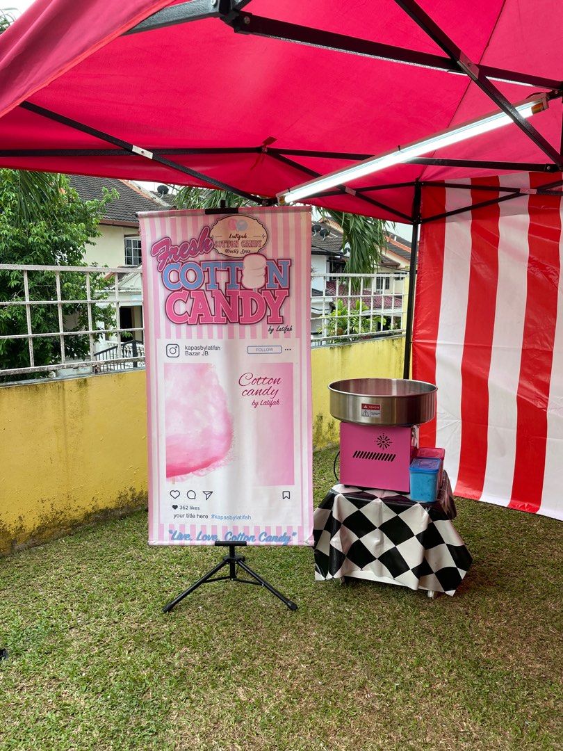 Live Cotton Candy Service, Jobs, Parttime, Events on Carousell