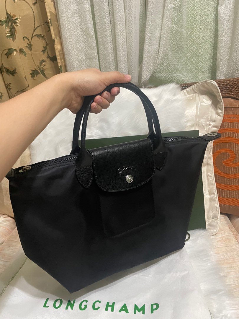 Longchamp Le Pliage Neo Black, Women's Fashion, Bags & Wallets, Cross-body  Bags on Carousell