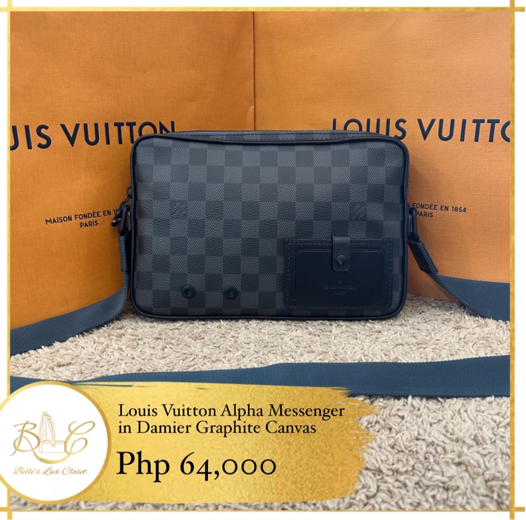 Louis Vuitton Thomas Damier Graphite Sling Bag, Luxury, Bags & Wallets on  Carousell