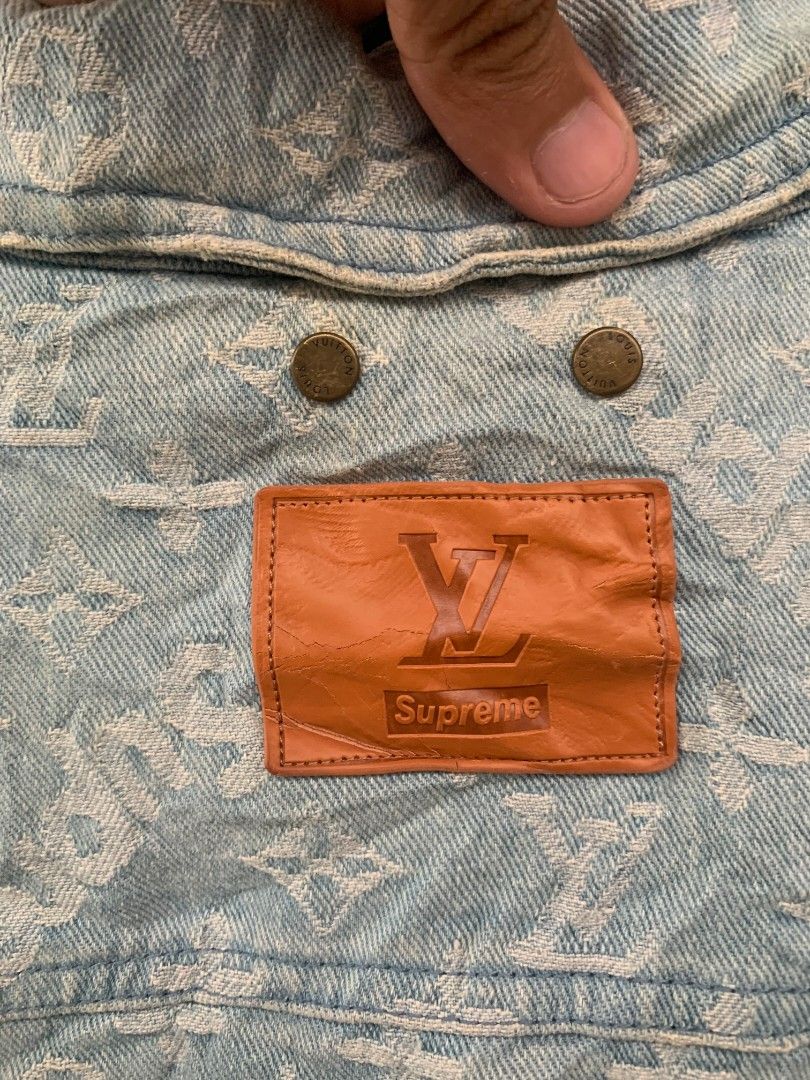 Louis Vuitton Men's FW 17 Monogram Denim Jacket, Men's Fashion, Coats,  Jackets and Outerwear on Carousell