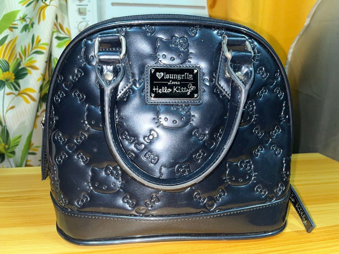 Loungefly Gray & Purple Hello Kitty Embossed Bag | Best Price and Reviews |  Zulily