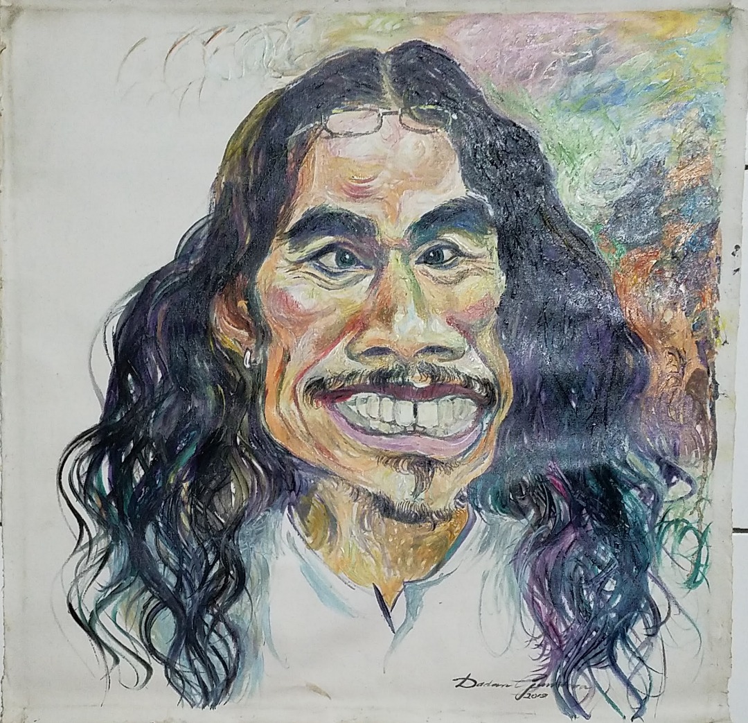 Lukisan Karikatur Wajah Karya Maestro Dadan Gandara 2019, Perabotan