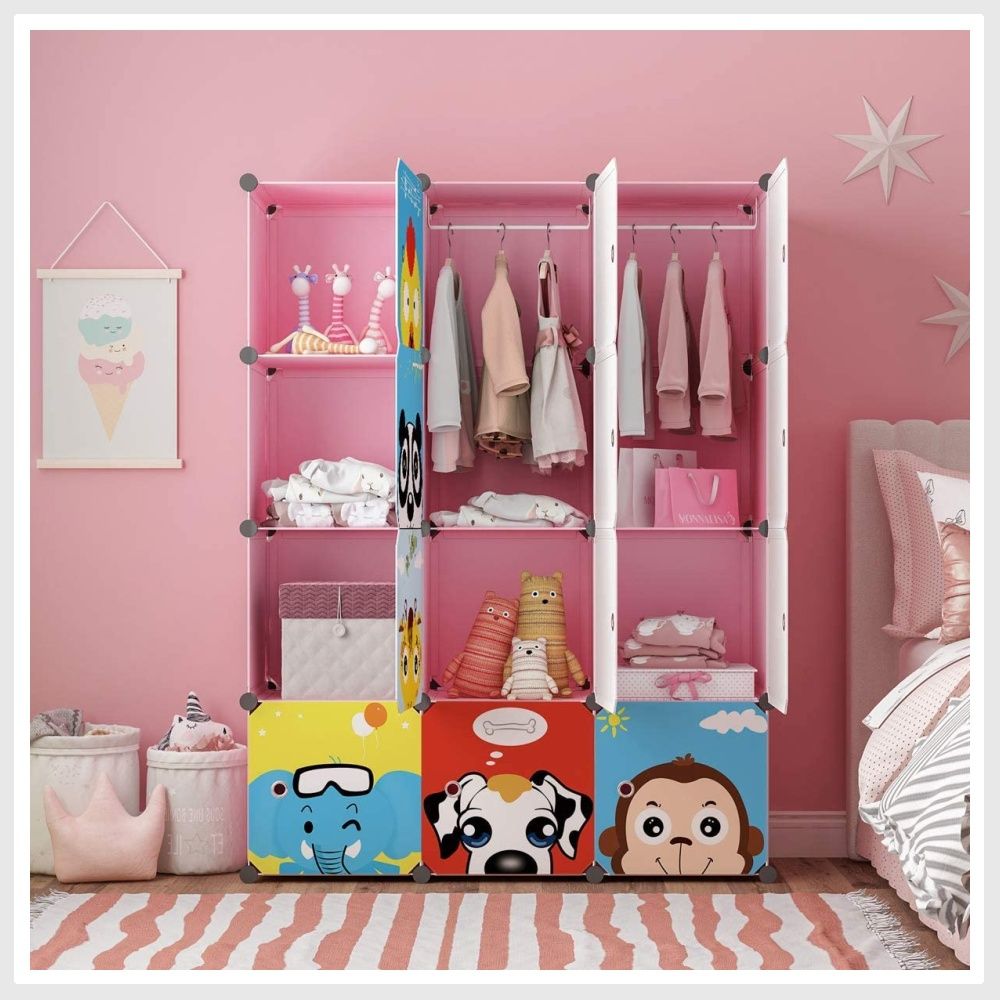 Portable closet for baby sale clothes