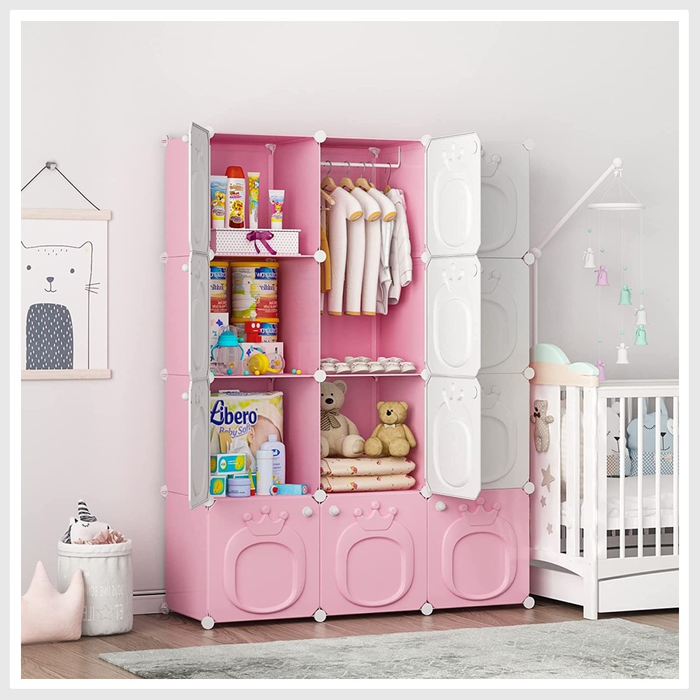 Portable kids shop closet
