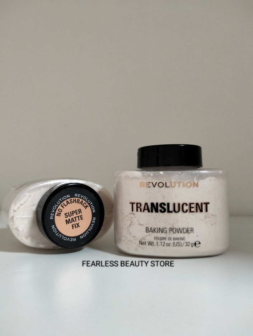 MAKEUP REVOLUTION baking powder translucent, Beauty & Personal Care
