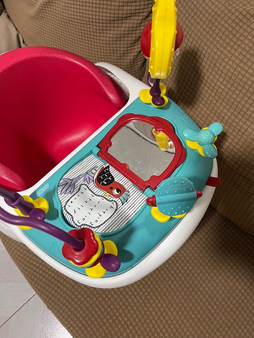 Baby Snug and Activity Tray - Red