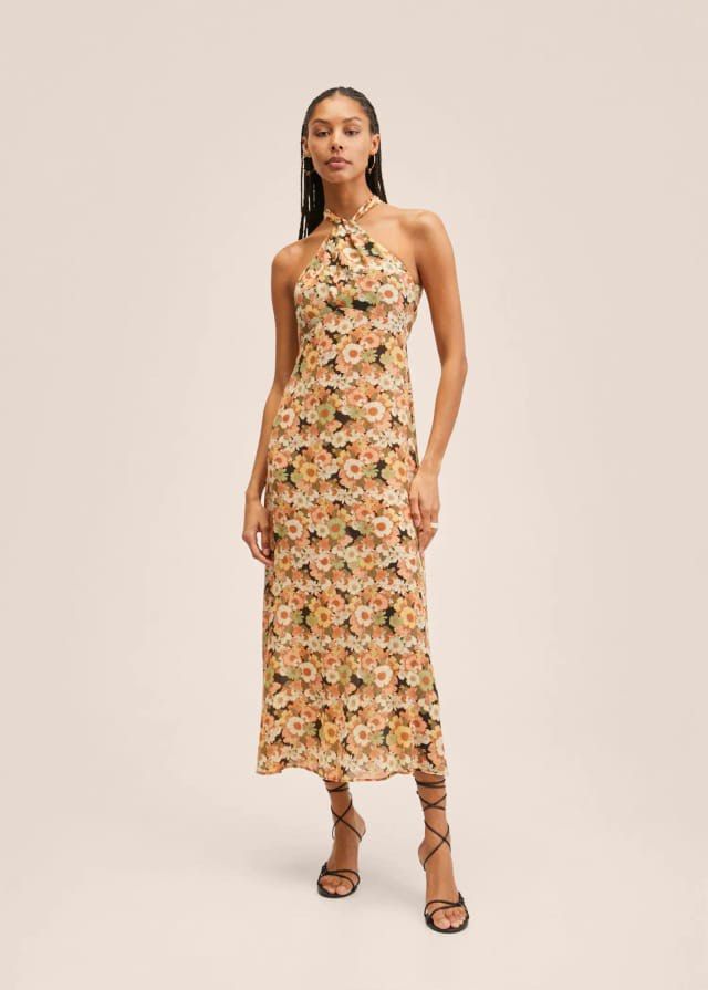Mango floral print halter dress zara reformation, Women's Fashion, Dresses & Sets, Dresses on Carousell Mango floral print halter dress zara reformation, Women's Fashion, Dresses & Sets, Dresses on Carousell