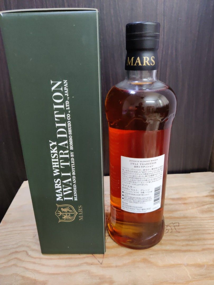MARS WHISKEY IWAI 750ML, Food & Drinks, Alcoholic Beverages on Carousell