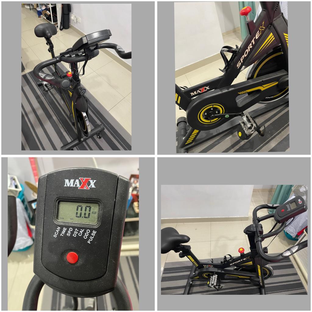 MAXX Sportex Spinning Bike (8kg flywheel), Sports Equipment, Exercise