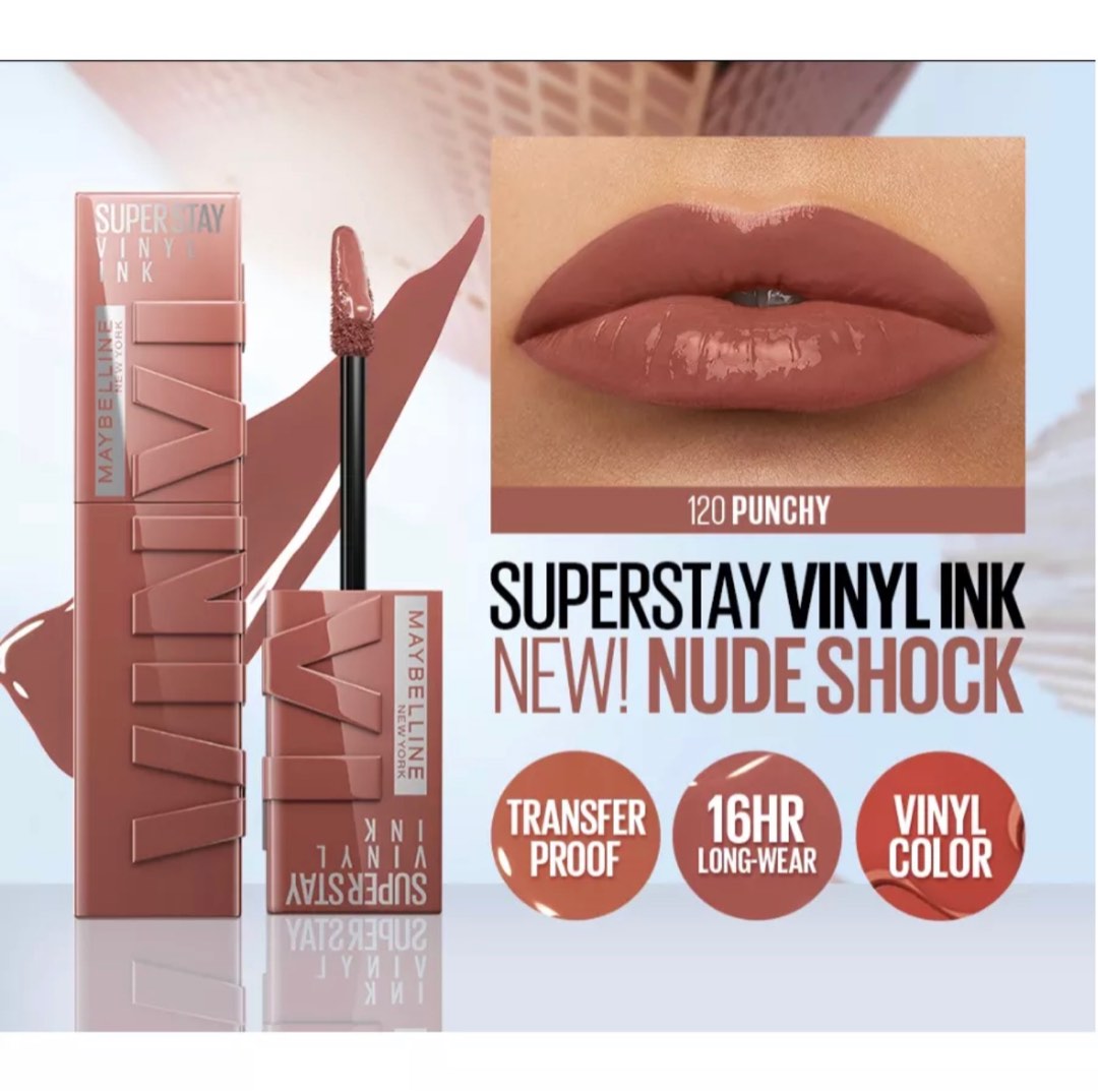 Maybelline Superstay Vinyl Ink, Beauty & Personal Care, Face, Makeup on ...