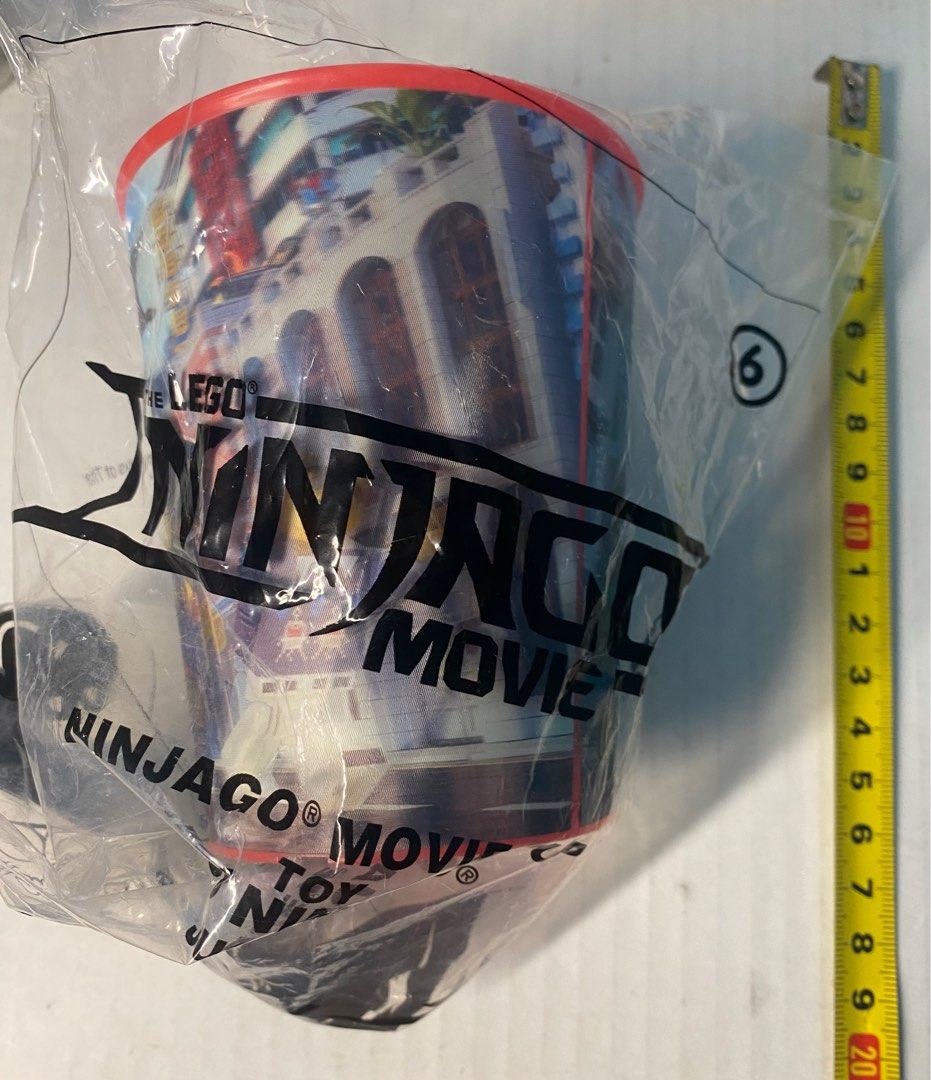 McDonald's ninjago movie lenticular cup and journal , Hobbies & Toys ...