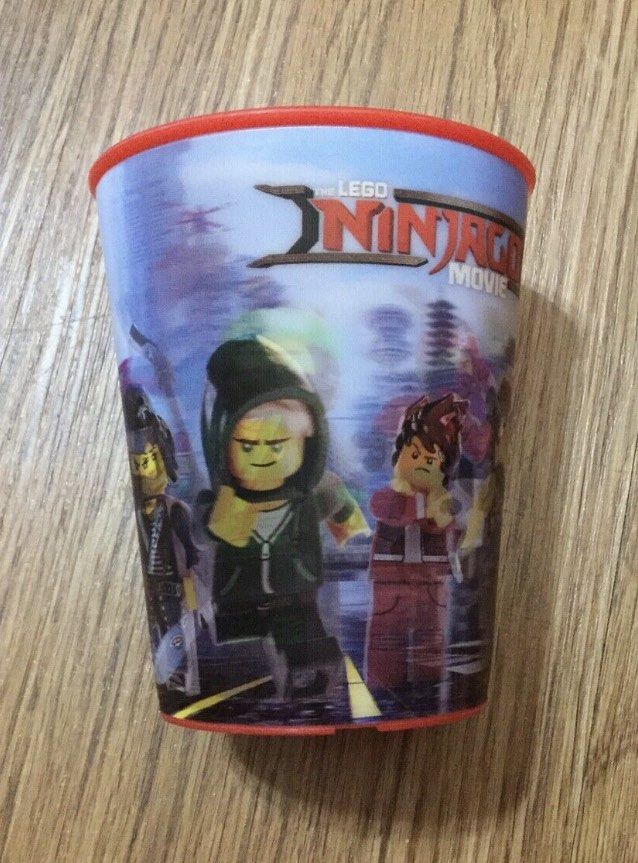 McDonald's ninjago movie lenticular cup and journal , Hobbies & Toys ...