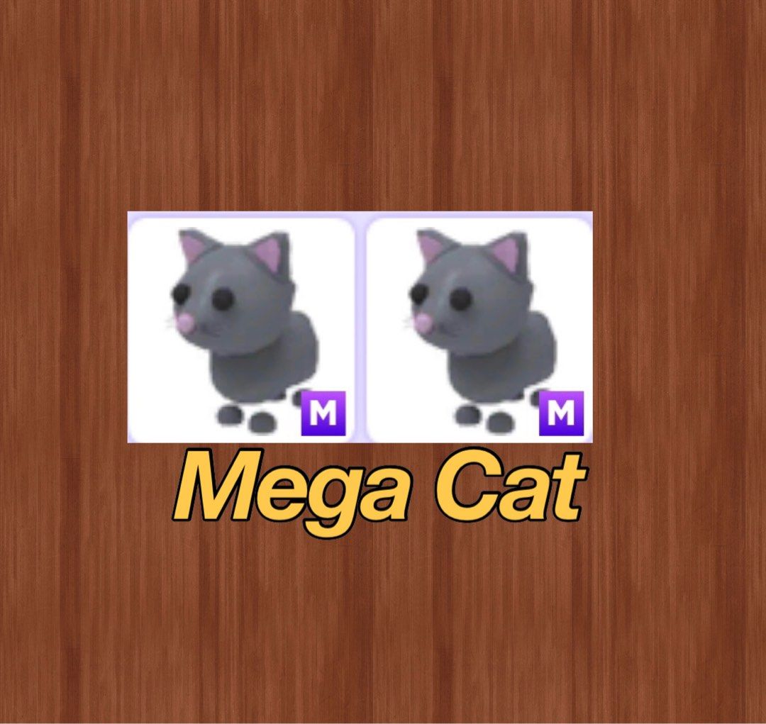 Mega Cat Adopt Me Roblox, Video Gaming, Video Games, Others on Carousell
