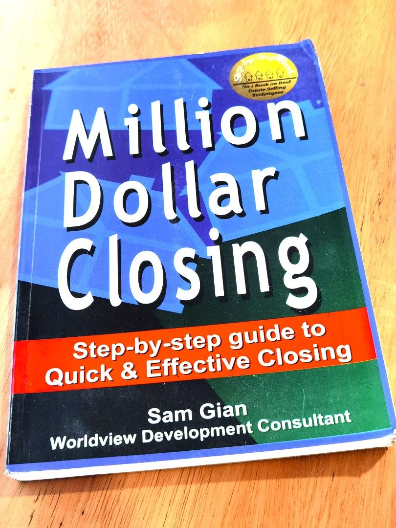 Million Dollar Closing Quick Effective Sales Closing Book By Sam Gian
