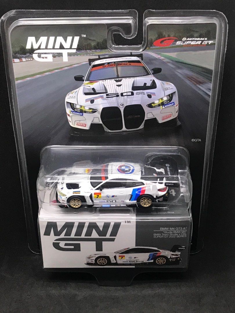 Minigt 484 BMW M4 GT3 Super GT MINI GT 日本限定版, 玩具收藏品, 手