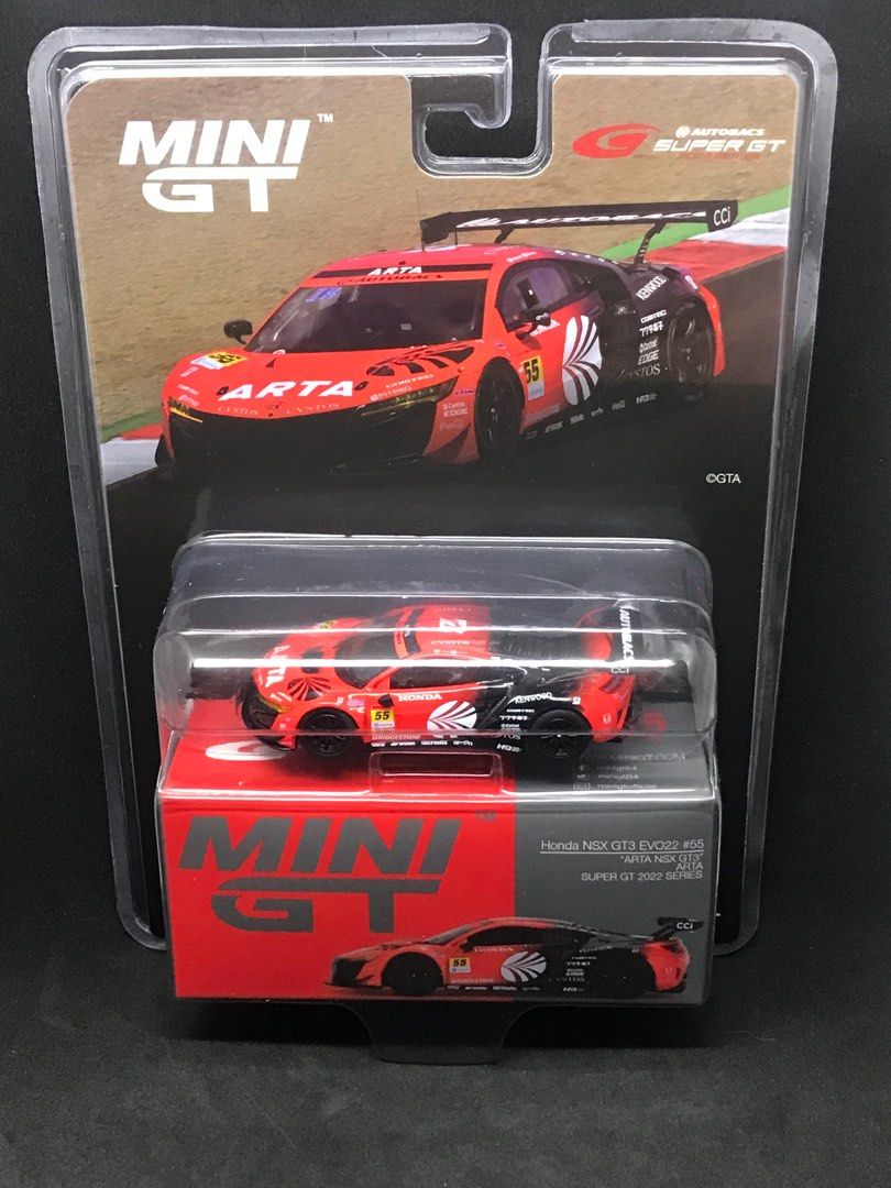ミニカー MINI GT Honda NSX GT3 EVO22 #55 485 Mini GT Japan Exclusive Super GT Honda NSX GT3 EVO22 Diecast