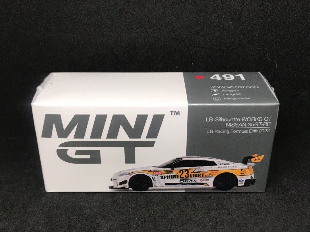 高級品市場 MINIGT 491 LB シルエットワークス GT 日産 35GT-RR