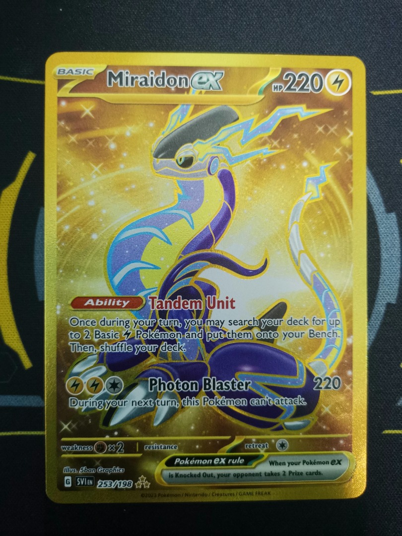 Miraidon ex (Secret Rare) - 253/198