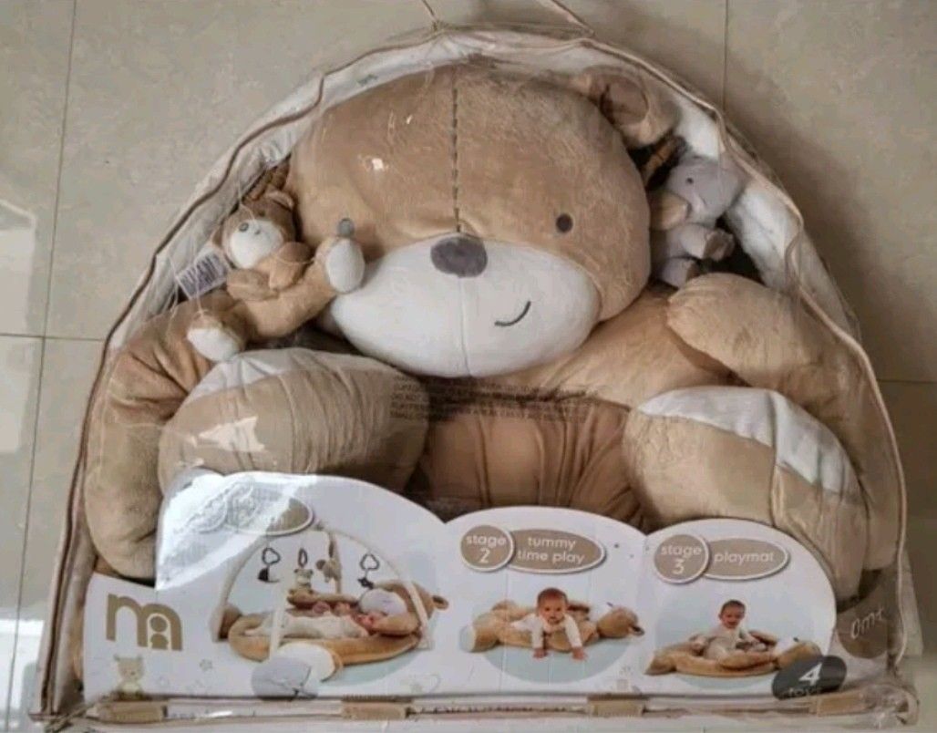 Mothercare luxury playmat and arch Teddy on Carousell