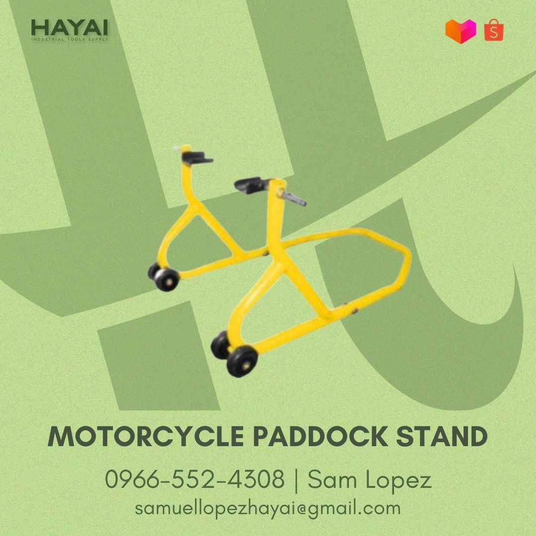 Motorcycle Paddock Stand on Carousell