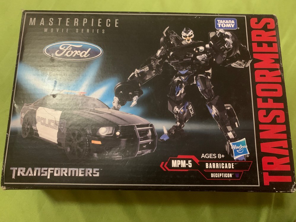 MPM5 Masterpiece Transformers Barricade (MISB), Hobbies & Toys, Toys