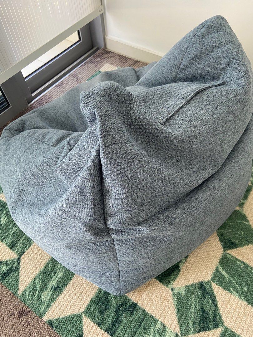 Muji bean bag lazy sofa, Furniture & Home Living, Furniture, Sofas on