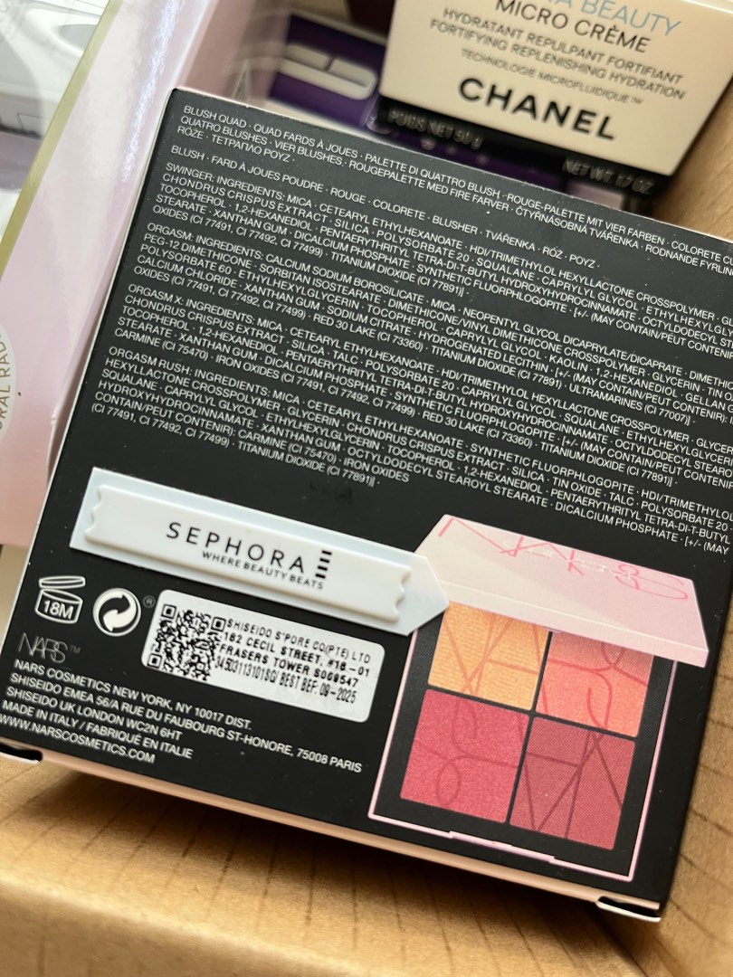 NARS blush quad pattele limited edition, Beauty & Personal Care, Face