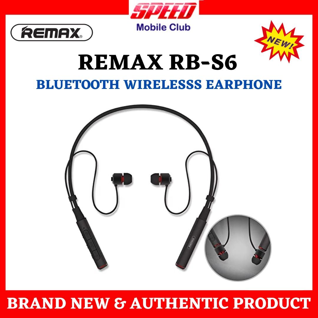 New Arrival Remax RB-S6 Bluetooth Headset | Brand New | Store Pickup ...