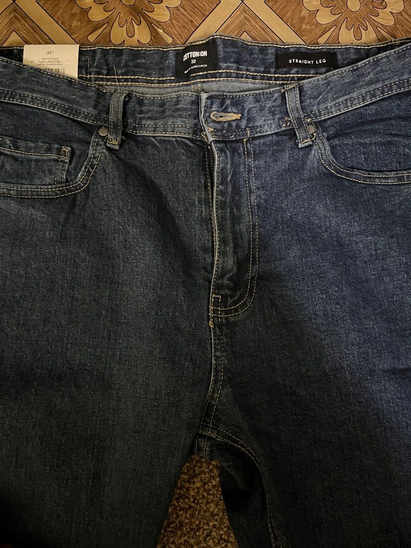 New Beckley Straight jeans, Men's Fashion, Bottoms, Jeans on Carousell