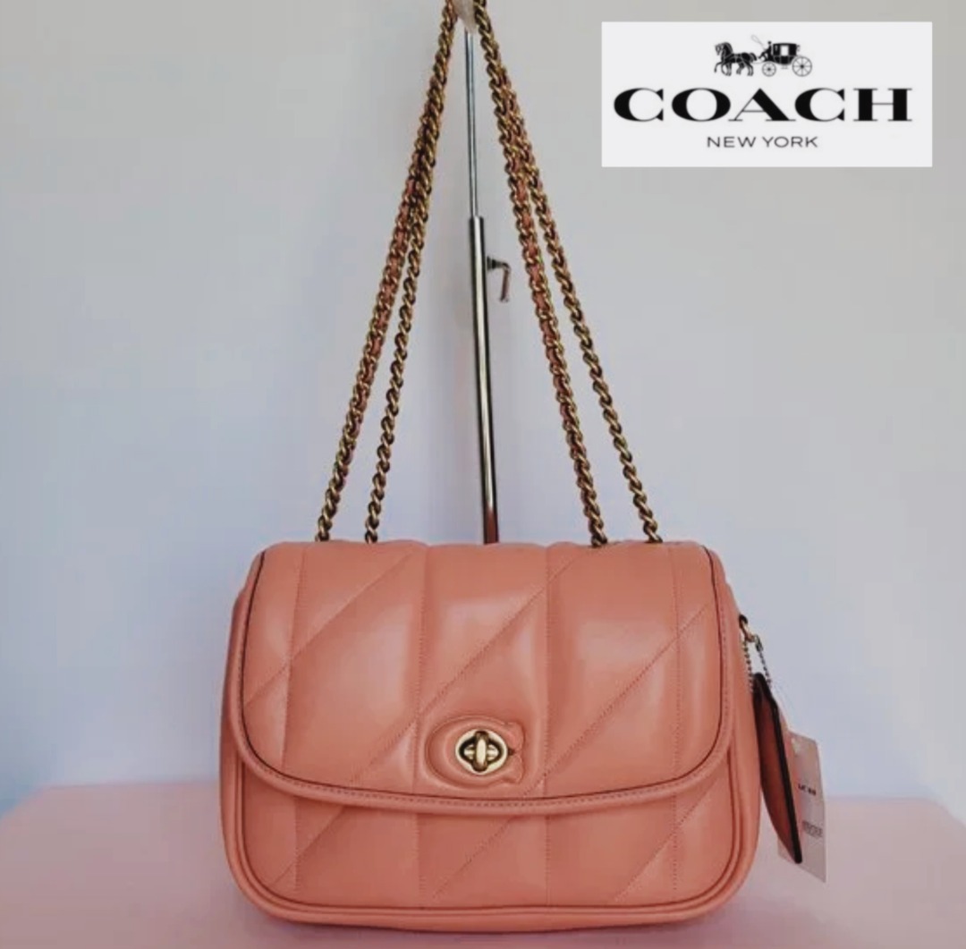 Coach coral best sale crossbody bag