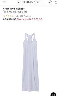 (NEW!)💯Authentic Victoria’s Secret Tank Maxi Sleepshirt / Flannel Tee-jama Set / sleep pajama set!
