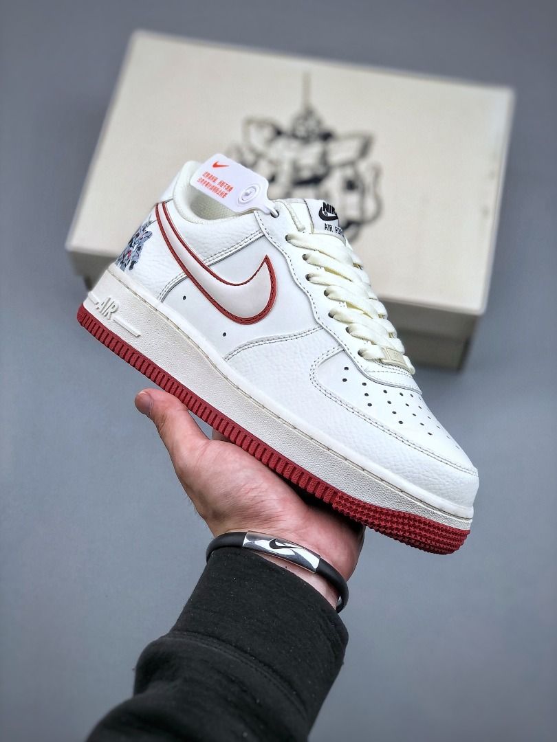 Nike Air Force 1 Low 07 Gundam theme rice red