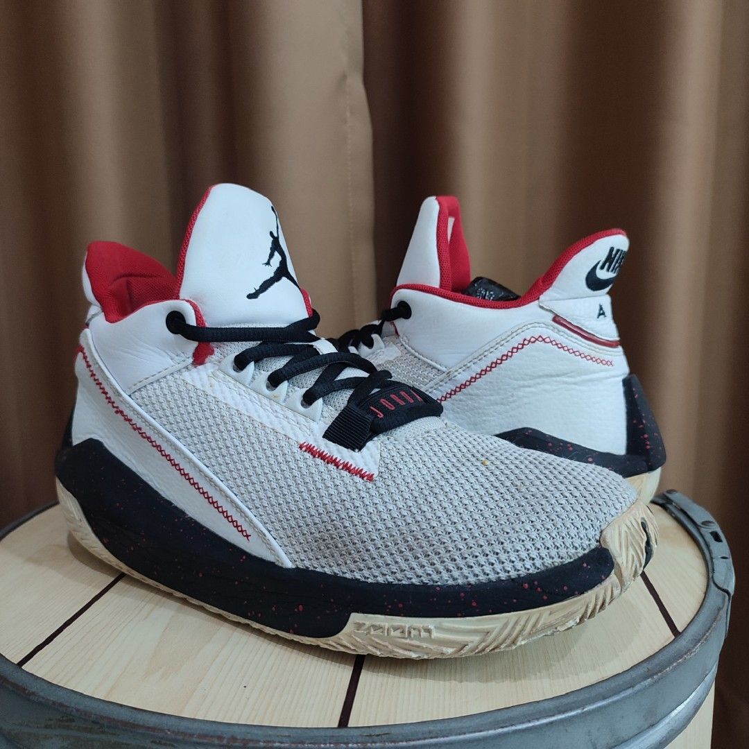 Air jordan 2x3 discount white fire red