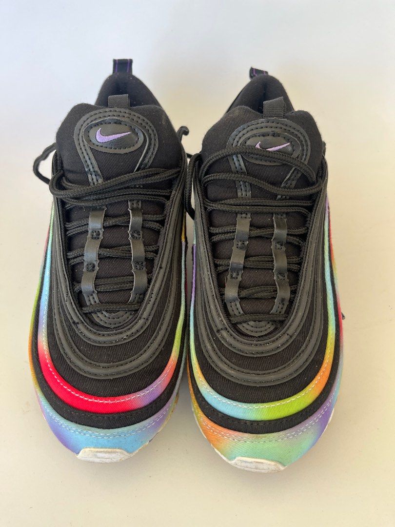 Nike Air Max 97 Rainbow Men s Fashion Footwear Sneakers on