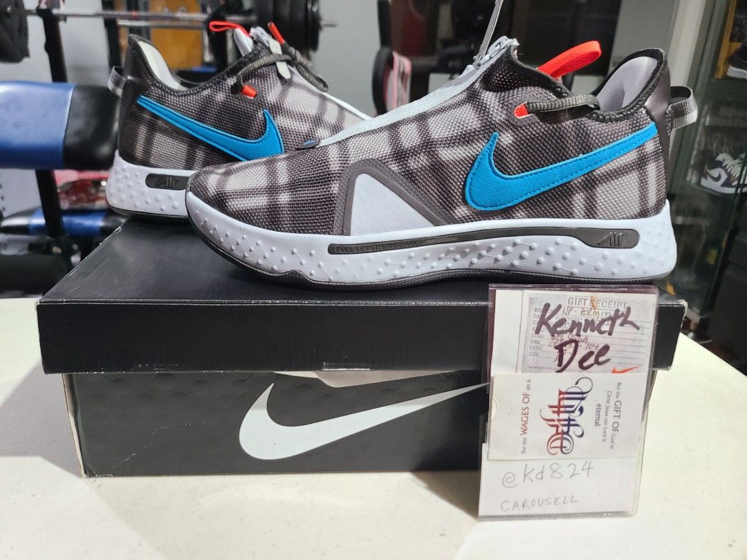 Paul george shoes blue and orange 2025