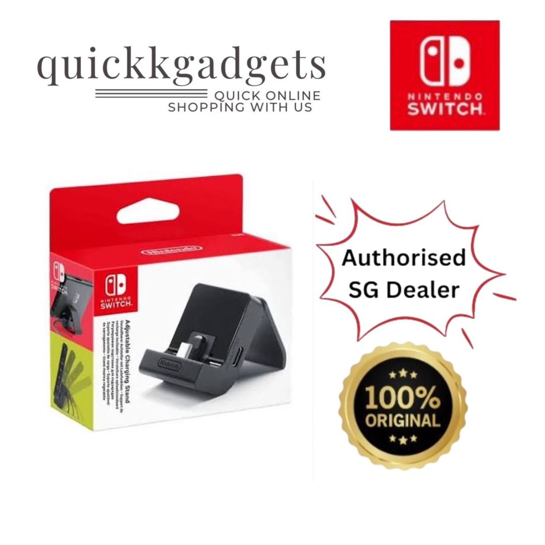 NINTENDO SWITCH ADJUSTABLE CHARGING STAND, Video Gaming, Gaming