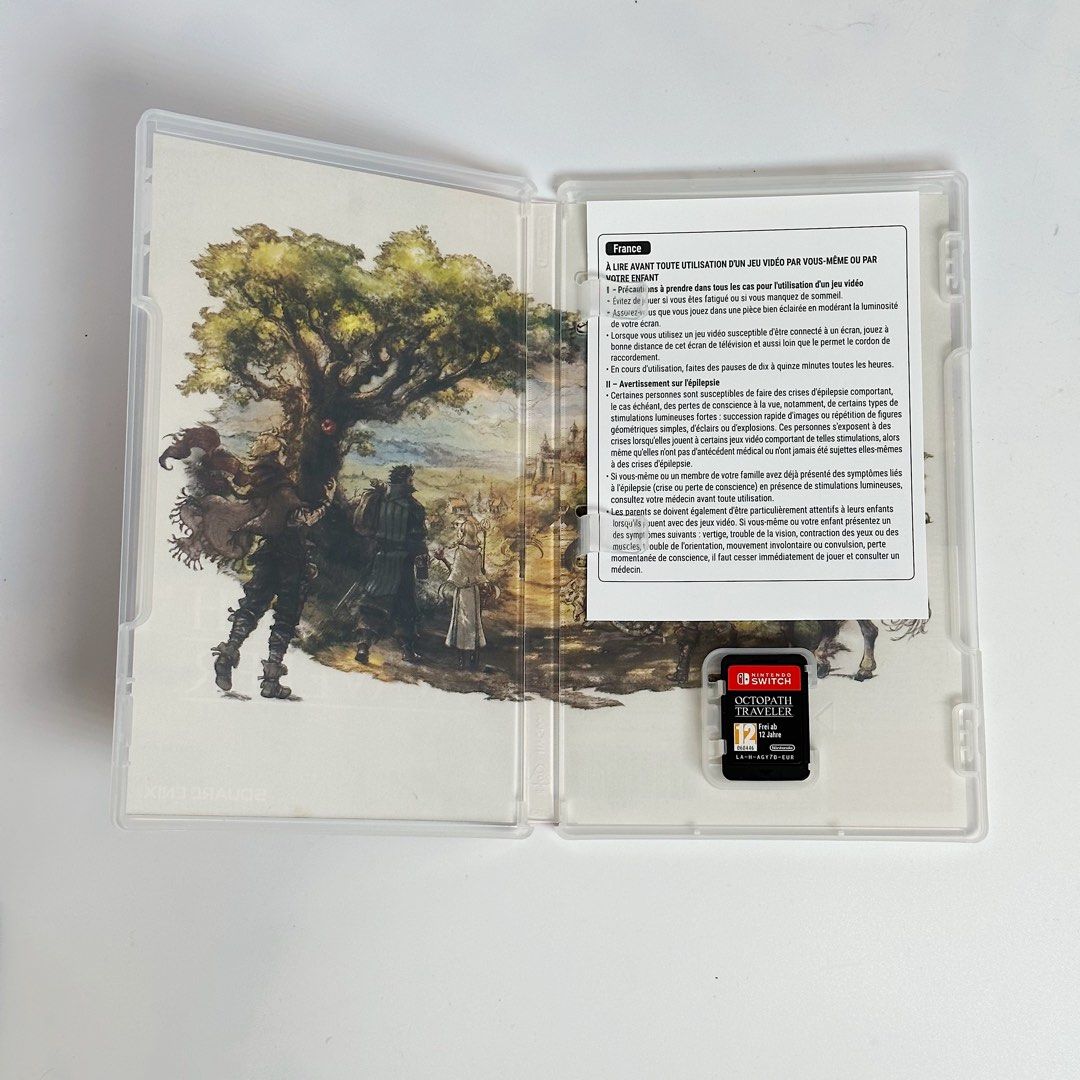 Nintendo Switch Octopath Traveler Traveler's Compendium Collector's ...