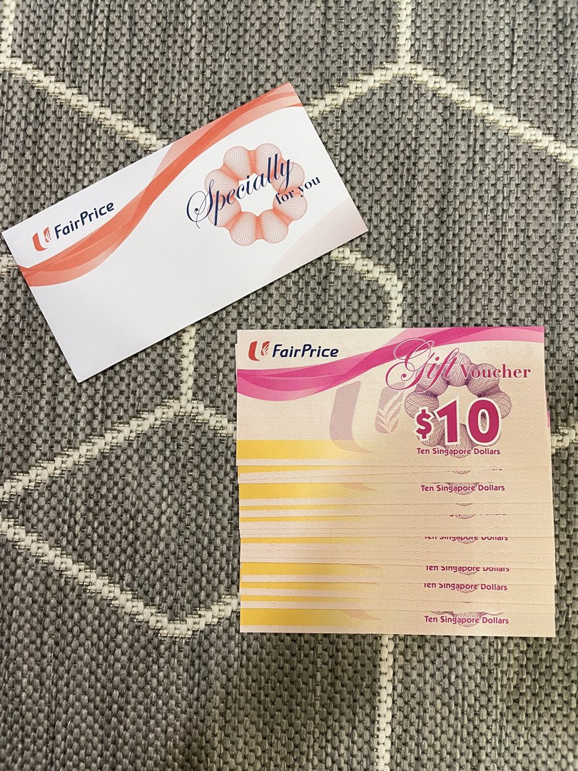 NTUC voucher (Expiry Date Apr 2025) (Fixed price) (No trades), Tickets