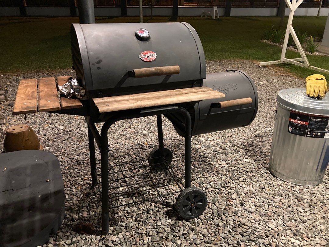 Offset Smoker Char Griller USA Furniture Home Living