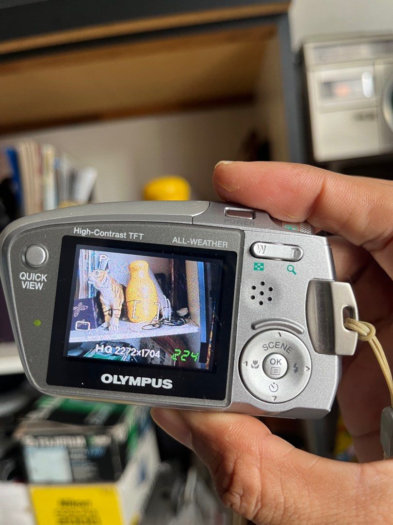 OLYMPUS STYLUS VERVE MINI DIGITAL FULLY FUNTION, Photography, Cameras