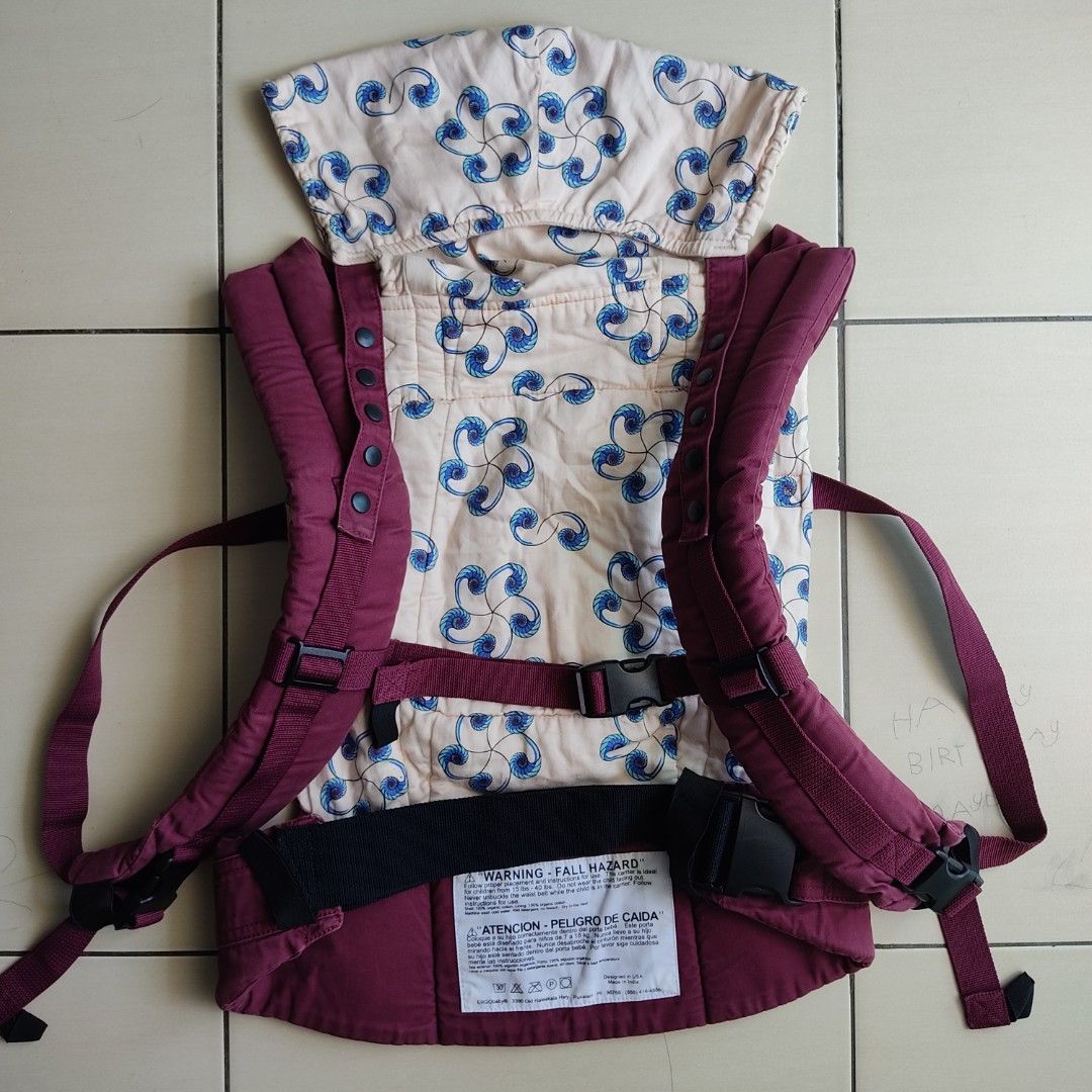 Original Ergobaby Organic Original Baby Carrier Maroon Babies